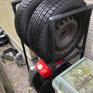 タイヤラック中古の画像