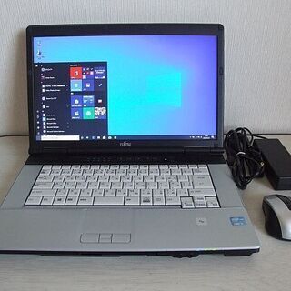 高速SSD120GB搭載　第三世代 Core i5-3320M 4GB LIFEBOOK E742/F（1600×900ドット）ノートパソコン　8