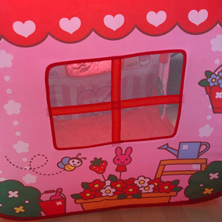 お花のおままごとハウス ボールプールの画像