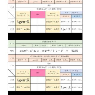 福岡で一番安いリーグを目指して！京築ナイトリーグ　冬　2020....