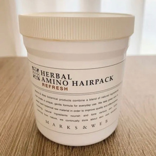 【お譲り先決定】MARKS&WEB ハーバルアミノヘアパックMA/LA