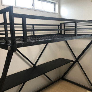 ニトリ　ロフトベッド2台 （バラ売り可）の画像