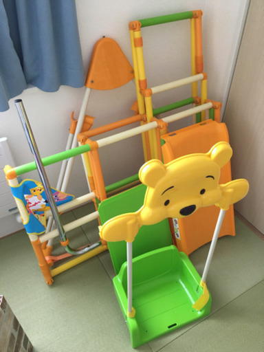 【お取り引き中】くまのプーさん　おりたたみキッズパーク