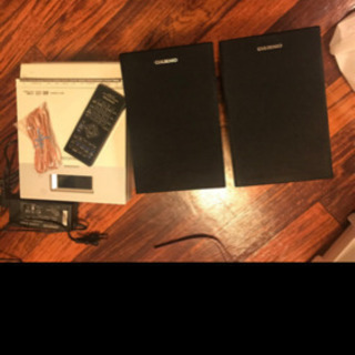 ONKYOスピーカー(新品)とKENWOODの画像