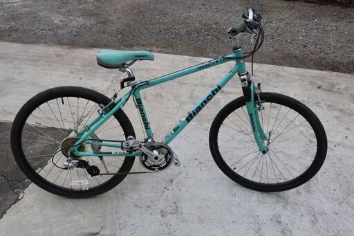 終了値下げ　高級自転車と言えば　Bianchi 26インチ　24段　ハードテール