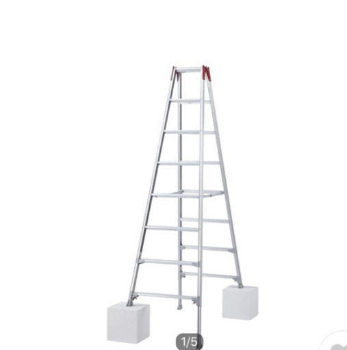 ハセガワ RYZ-24b 8尺 伸縮足専用脚立 幅広桟　階段にも　2020年リニューアル品