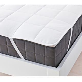 《新品》IKEAイケア　マットレスプロテクター　敷きパッド　ベッドパッドの画像