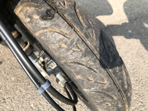 調子良い❗️タイヤ前後バリ山❗️レッツ2 バッテリー新品⭐️格安原付　スクーター　50cc