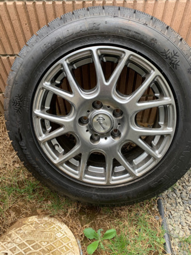 値下げ‼ ︎エスティマ　タイヤホイールセット　スタッドレス　4本