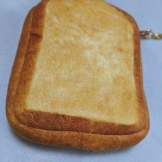 チョコバナナトースト　ポーチ　キーホルダー　小物入れ　パスケースの画像