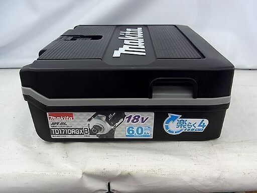新品 マキタ 18V 6.0Ah 充電式インパクトドライバ TD171DRGX B ブラック makita/バッテリ×2 充電器付き 札幌 東区