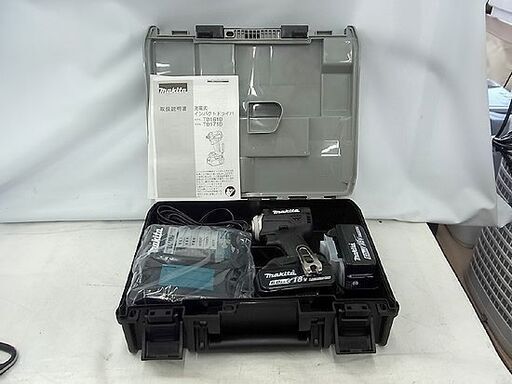 新品 マキタ 18V 6.0Ah 充電式インパクトドライバ TD171DRGX B ブラック makita/バッテリ×2 充電器付き 札幌 東区