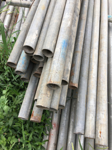 単管パイプ20本セット2.5m中古品