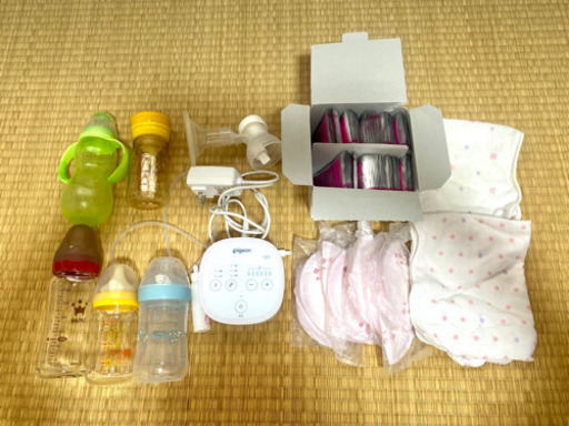 ?お買得　ピジョン電動搾乳機他多数授乳用品有　母乳パックも出品中?