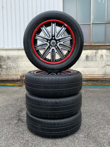 CRYMSON CLUB LINEA 225/60R18 4本 5穴 J01