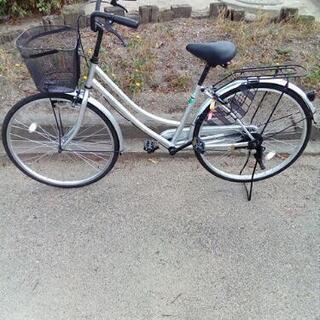 自転車　ママチャリ　26インチ　