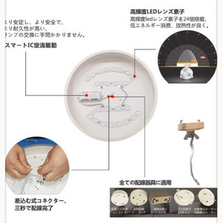 ご購入者様決定[未使用]シーリングライト LED 自然光 家電 電化製品 虫が寄り付きにくいの画像