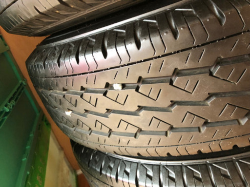 ブリジストンタイヤ、ホイール付き4本セット