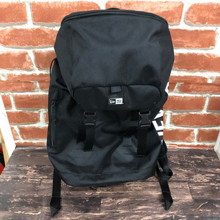 NEW ERA ニューエラ バックパック 35L ブラック リュック 中古品の画像