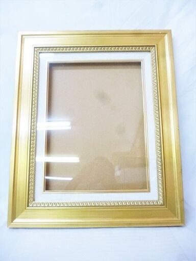 ★値下げ★額縁 フレームゴールド 絵画用 縦:約58.5cm 横:約48.0cm 重量:約2.0kg★