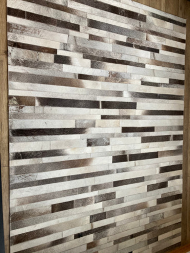 ◆ACTUS アクタス カウハイド　ラグ カーペット 絨毯 /ICT19071