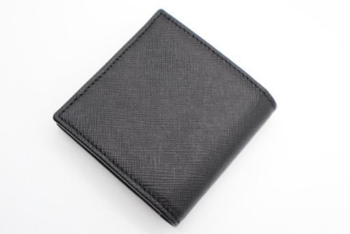 《PRADA/サフィアーノ エナメルメタル トライアングルロゴ  Sランク》