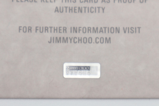 《JIMMY CHOO/フィリッパ スタースタッズ クラッチバッグ》 Aランク