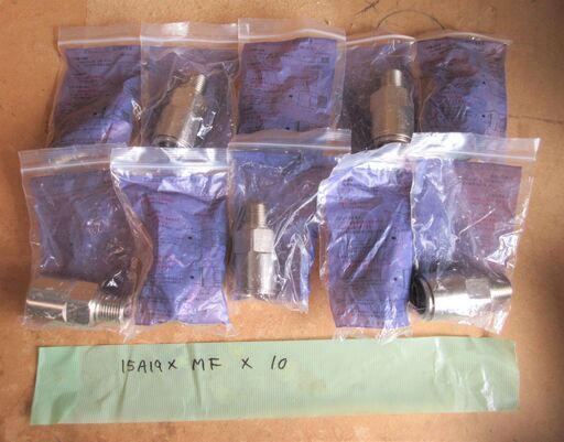 ☆日立金属 HITACHI プッシュインパクト継手接続要領 15A 15A19X MF 都市ガス用 10個入り◆ひょうたん印