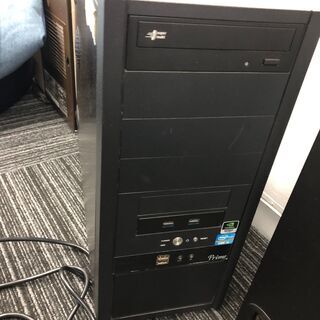 PCケース　Intel i5、CD/DVDドライブ、2-4GBメ...