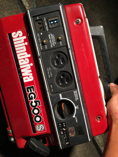 新ダイワエンジン発電機EG500Sエンジン絶好