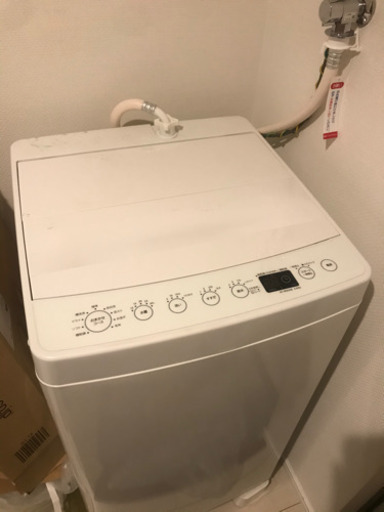 タ全自動洗濯機洗濯４．５ｋｇ　ホワイト