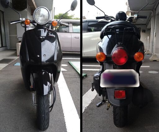 HONDA　Today　ホンダ　トゥデイ　50cc　黒　中古