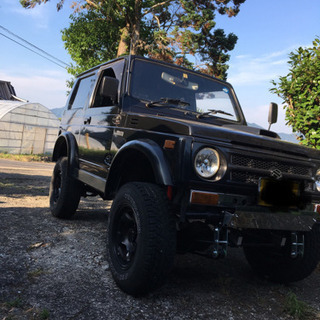 ジムニーja11  AT リフトアップ オーバーフェンダーの画像