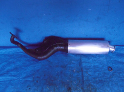SUZUKI ZZ CA1PB BURIALチャンバー マフラー/検索レッツ ストマジ