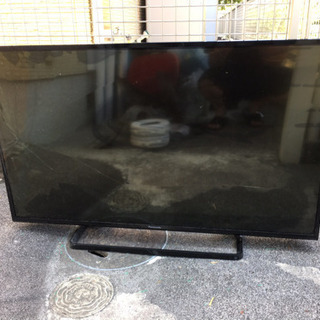 テレビ　Panasonic   画面割れあり　ジャンク