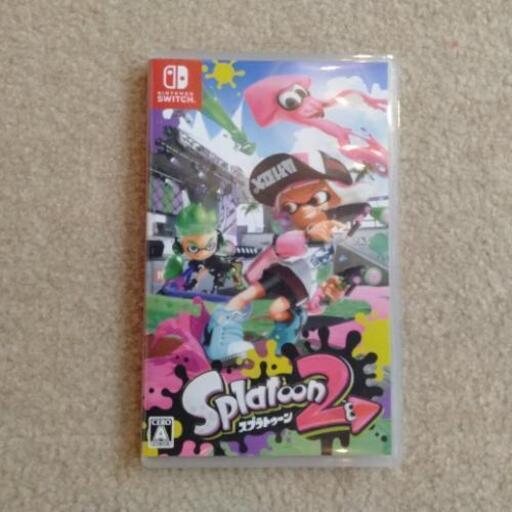 ニンテンドースイッチソフト　スプラトゥーン2