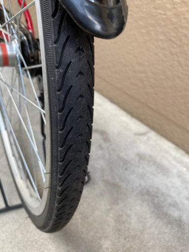再投稿  子ども前乗せ自転車