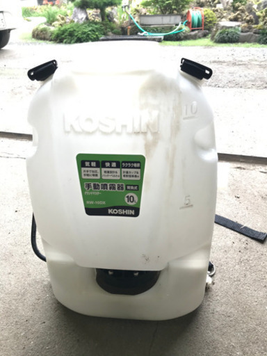 手動　噴霧器　決まりました