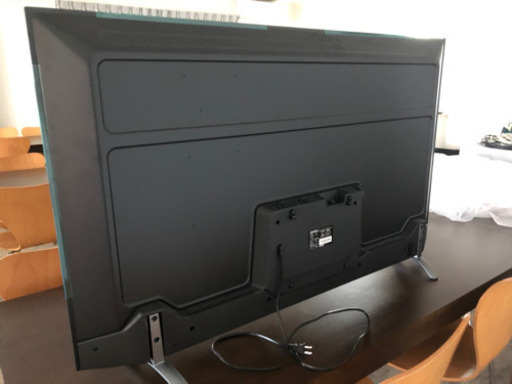美品☆55型フレームレス4k対応液晶テレビ　