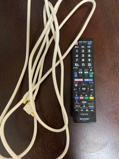 SHARP AQUOS40型テレビ＋外付けハードディスク＊