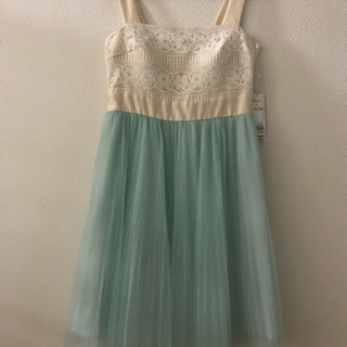 新品☆Feroux☆フェルゥ  ワンピース  パーティードレス  ミントの画像