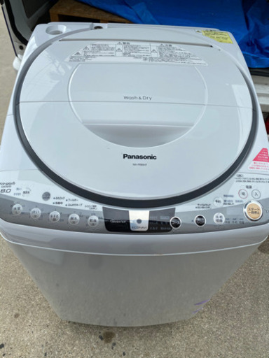静音‼️Panasonic洗濯乾燥機8/4.5kg 2013年