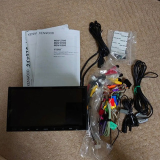 KENWOOD 彩速ナビ　地図データ最新版　最上級モデル　MDV-Z700 フルセグ DVD SD USB Bluetooth メモリCD録音 取付OK!の画像