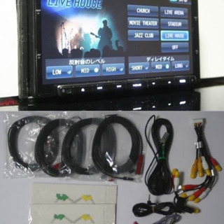 KENWOOD 彩速ナビ　地図データ最新版　最上級モデル　MDV-Z700 フルセグ DVD SD USB Bluetooth メモリCD録音 取付OK!の画像