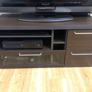 ニトリ　テレビ台　ブラウン