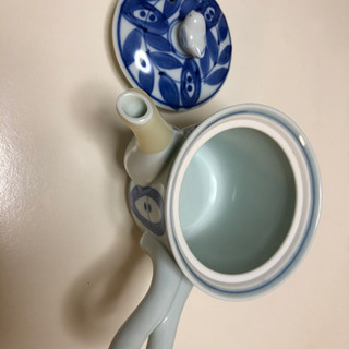 小鳥の急須の画像