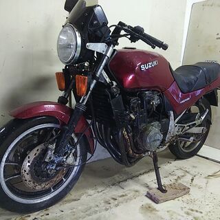 【売約】SUZUKI GSX 400FW 長期室内保管 書類無し...