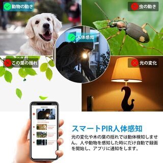 新品・未使用 最新充電池式・完全無線ネットワークカメラの画像