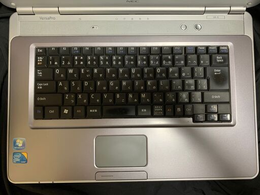 【Windows10】ノートパソコン NEC VersaPro VA-9初期設定済 オフィス他ソフト多数
