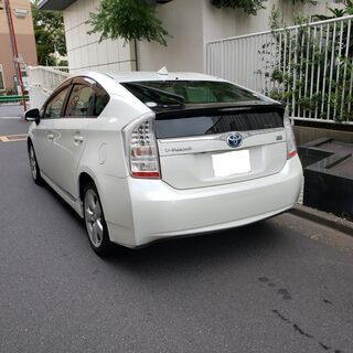 プリウスＳツーリング　Ｈ22　車検4年10月　走行142000キロ　純正ＨＤＤナビ＆地デジＴＶ＆バックカメラ　ＬＥＤライト　専用17AW　スマートキーの画像